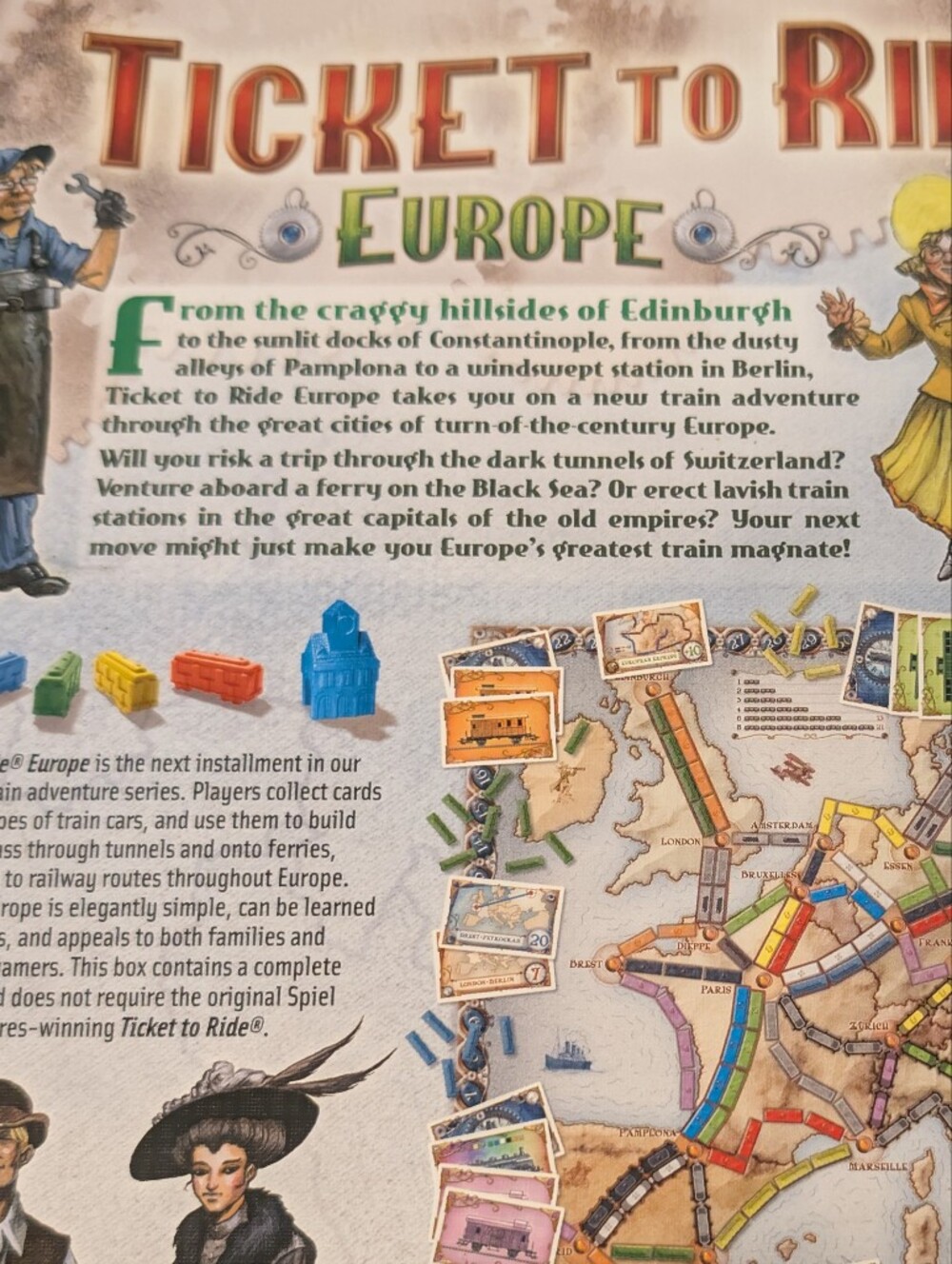 "Ticket To Ride" Board Game New Condition - Picture 7 of 8